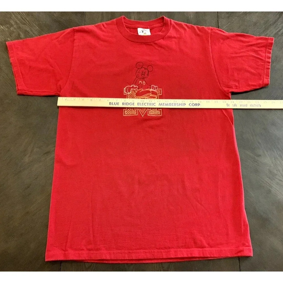 Vintage Disney Mickey Mouse T Shirt Mickey & Co. Size Large Tshirt Made In USA - Picture 8 of 11